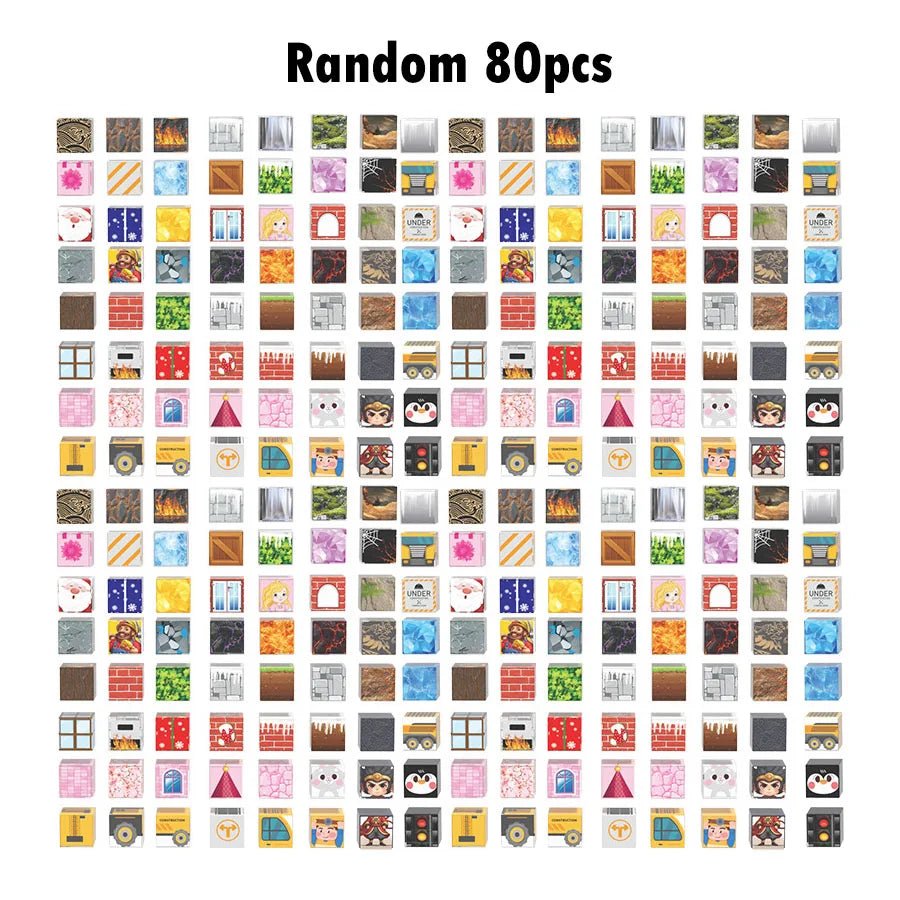 Magnetic Building Blocks DIY Game Set Kids Puzzle Toy Gift - silverfoxgoods